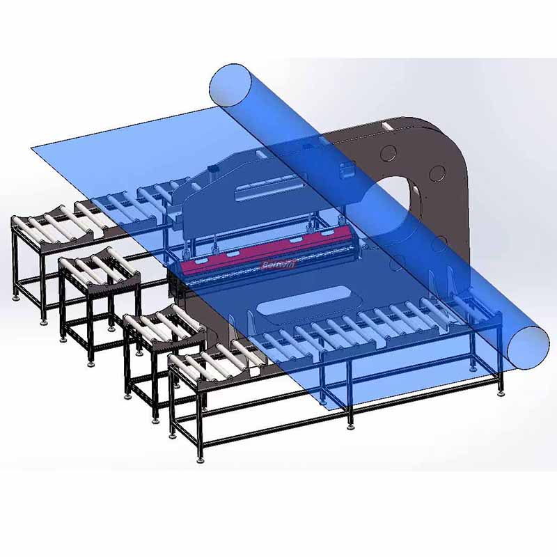 Air Cooling Splice Press Longitudinal Jointing PVC PU Conveyor Belt